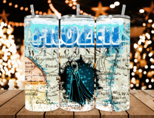 Frozen Wisconsin 20oz. Tumbler – Icy Cool, Whimsical Design